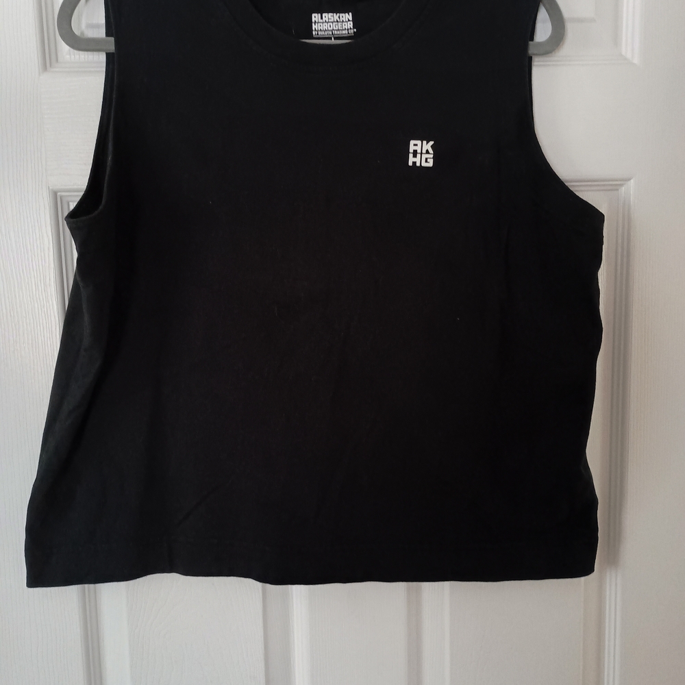 Duluth Trading Co Black Muscle Tee